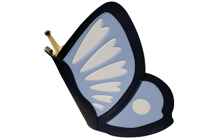 

Kate Spade Кожаная мини-сумка через плечо женская синяя