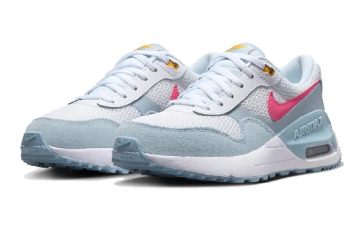 Кроссовки Nike Air Max SYSTM GS 'White Pinksicle', синий — фото 3