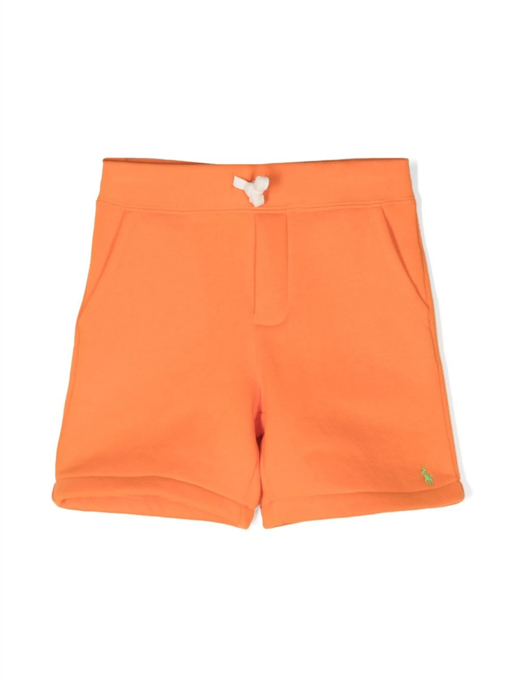 

Шорты с вышитым логотипом Polo Ralph Lauren Kids, оранжевый