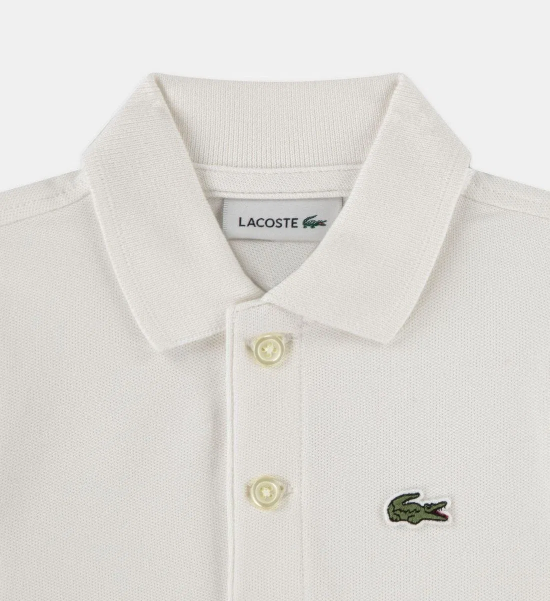 Костюм из 2 предметов: поло и джоггеры Lacoste, бежевый — фото 3
