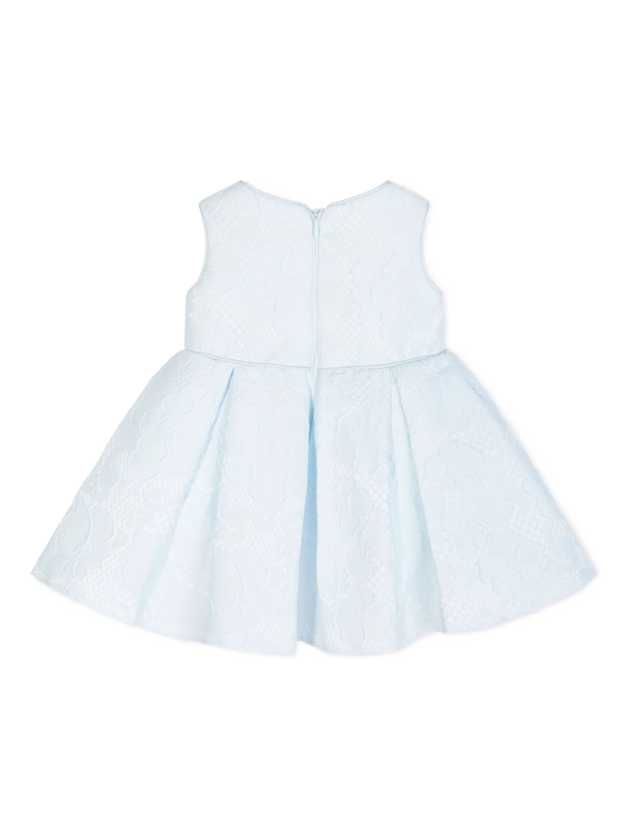Платье с цветочным кружевом Dress & Fleur, синий — фото 4