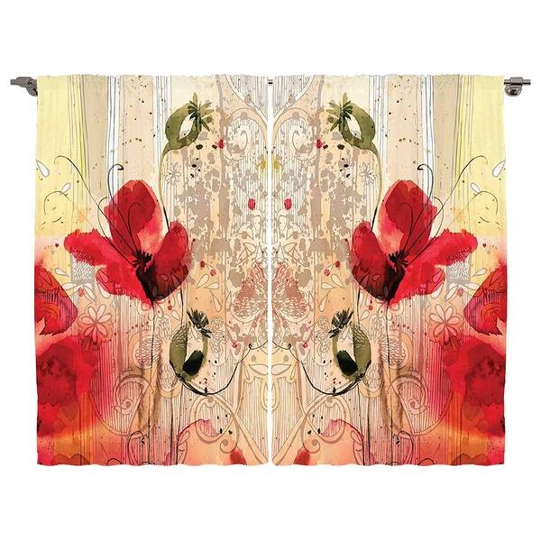 

Штора twentyfour Blume III (2 шт), 175 см, разноцветный