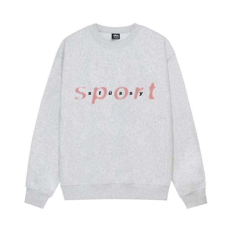 

Свитер Stussy Dot Sport Crew, Ash Heather