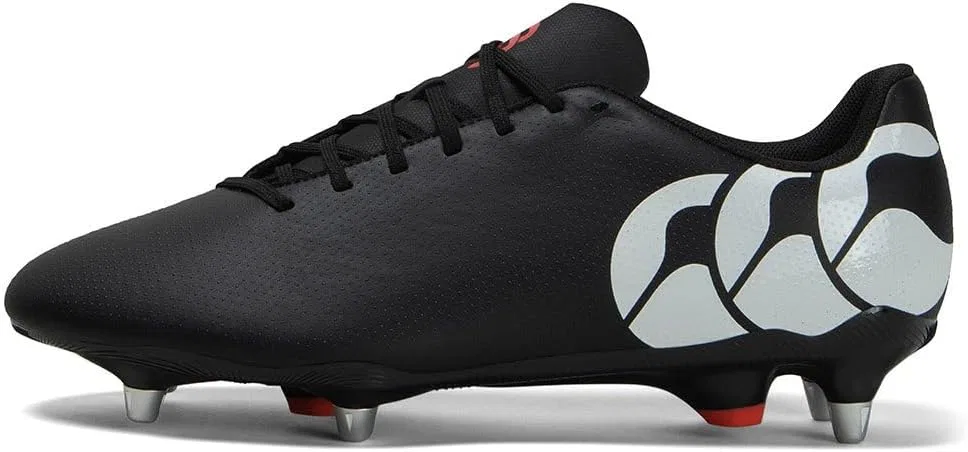 Ботинки Canterbury Herren Speed Raze Rugby-Stiefel mit weichem Boden, schnellere Beschleunigung, leichte Präzisionsstiefel, Black — фото 3