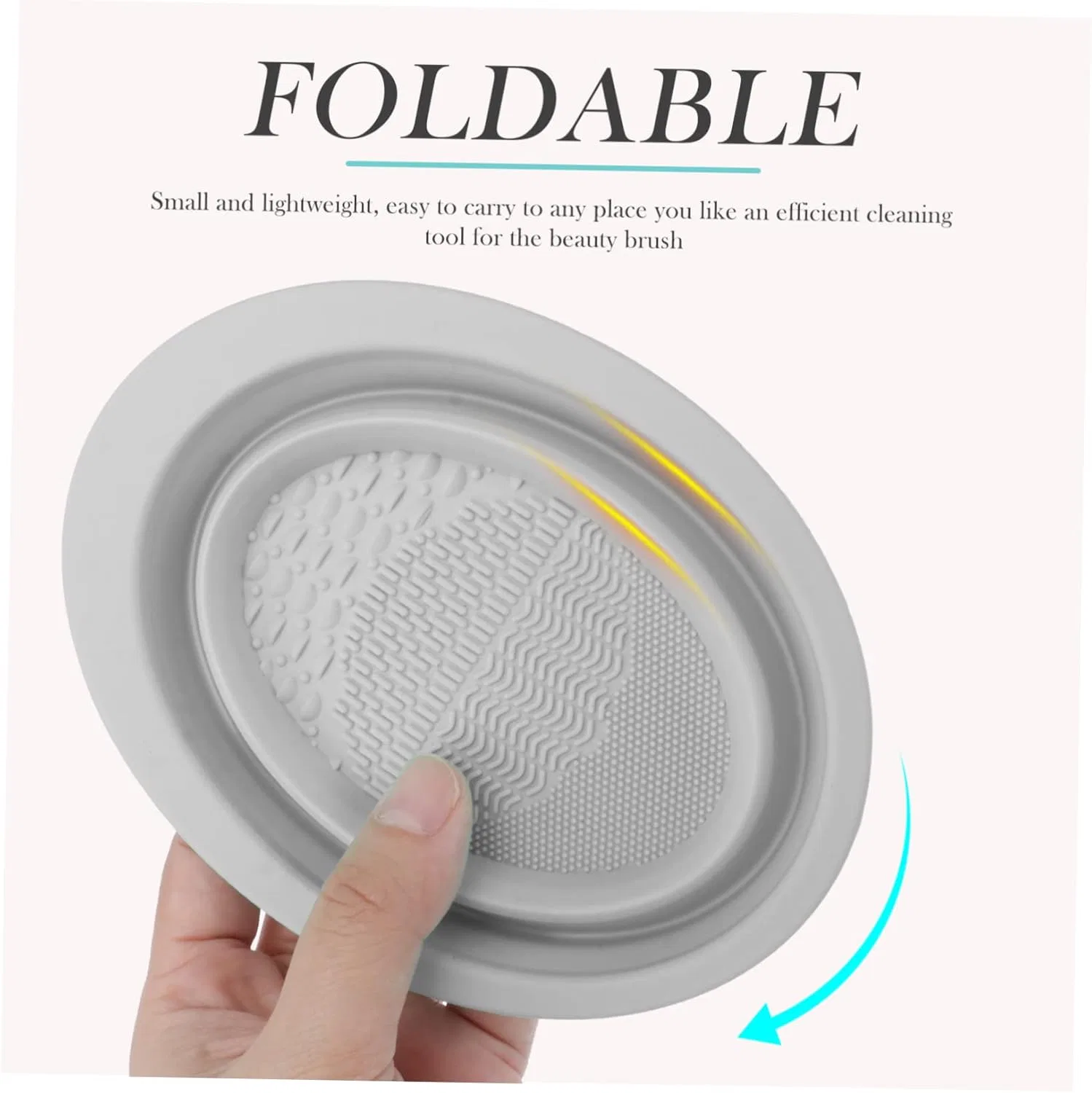Щетка для очистки кистей Silicone Brush Scrub Pad Gogogmee — фото 3