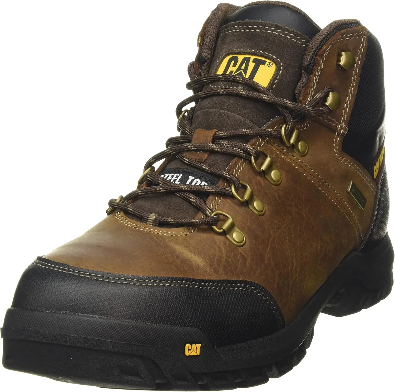 Мужские защитные ботинки CAT Footwear Framework St S3 Wr Hro Sra, цвет «морской коричневый», размер 47 EU