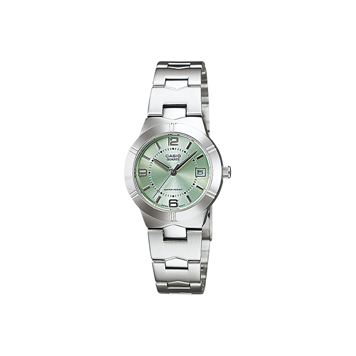 

CASIO Часы G Shock LTP 1241D 3A, Green Dial