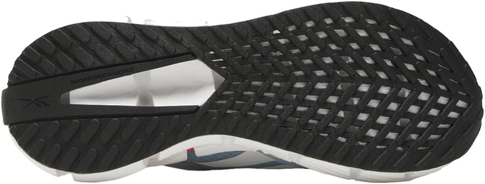 Мужские беговые кроссовки Reebok Floatzig, белый/оранжевый/голубой/бледно-голубой — фото 4