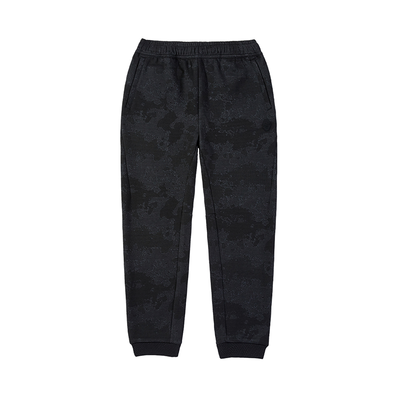 

LINING Трикотажные спортивные брюки мужские черные