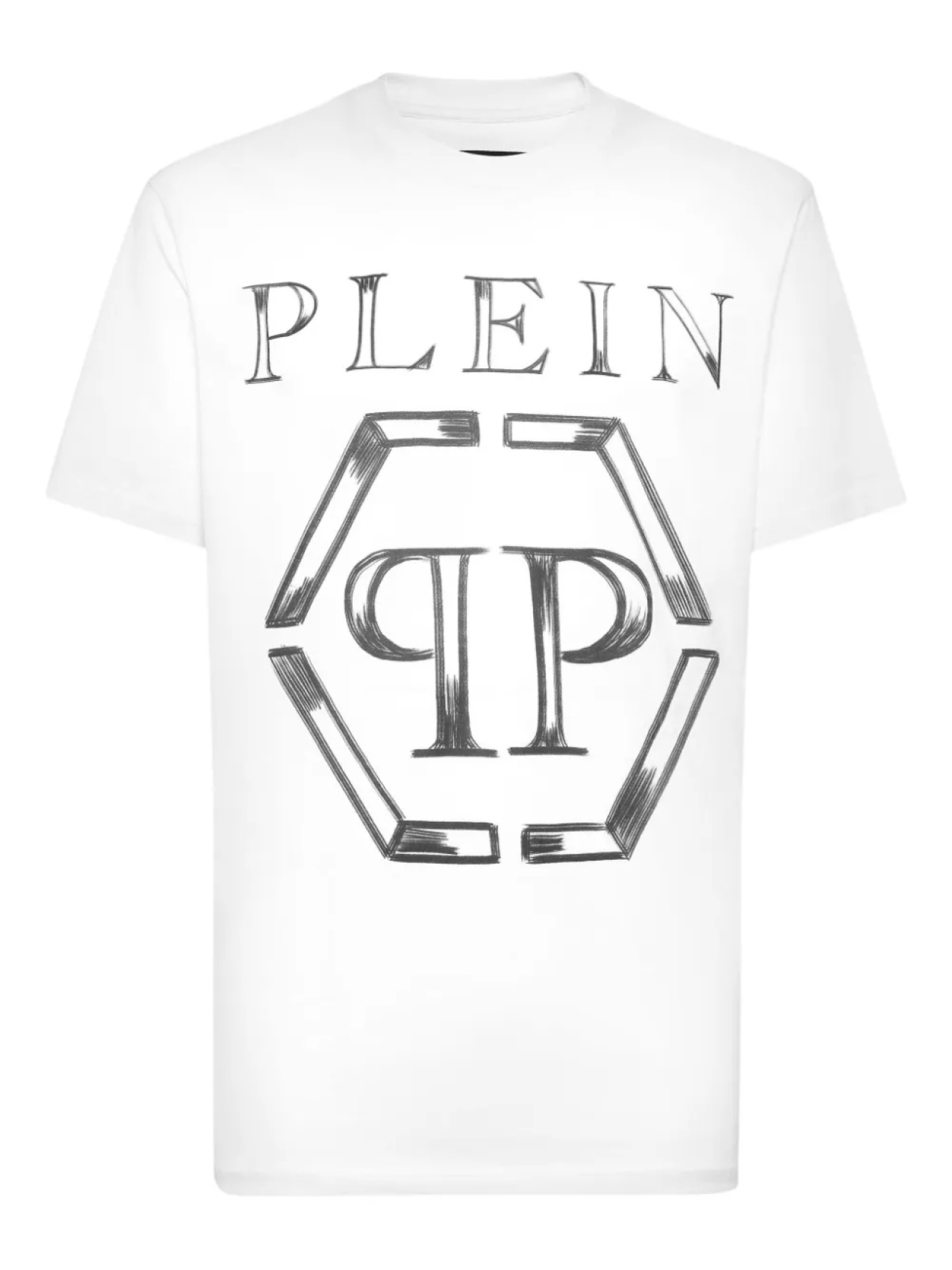 

Футболка с шестиугольником Philipp Plein, белый