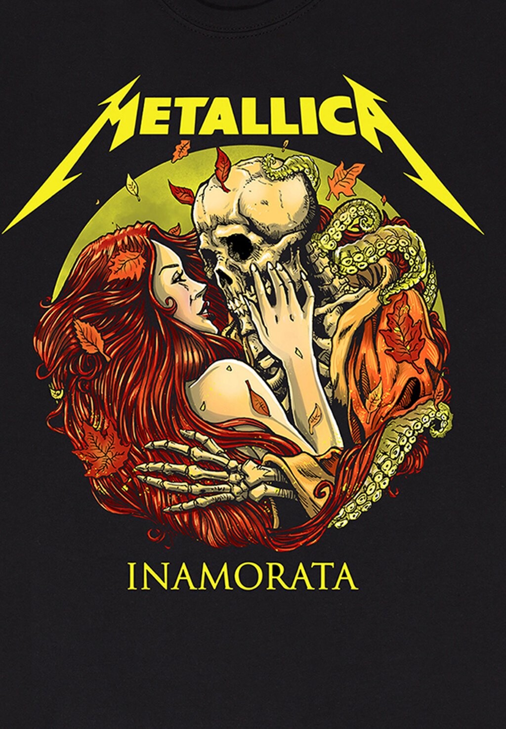 

Принт на футболке Metallica Inamorata Henry Tiger, черный