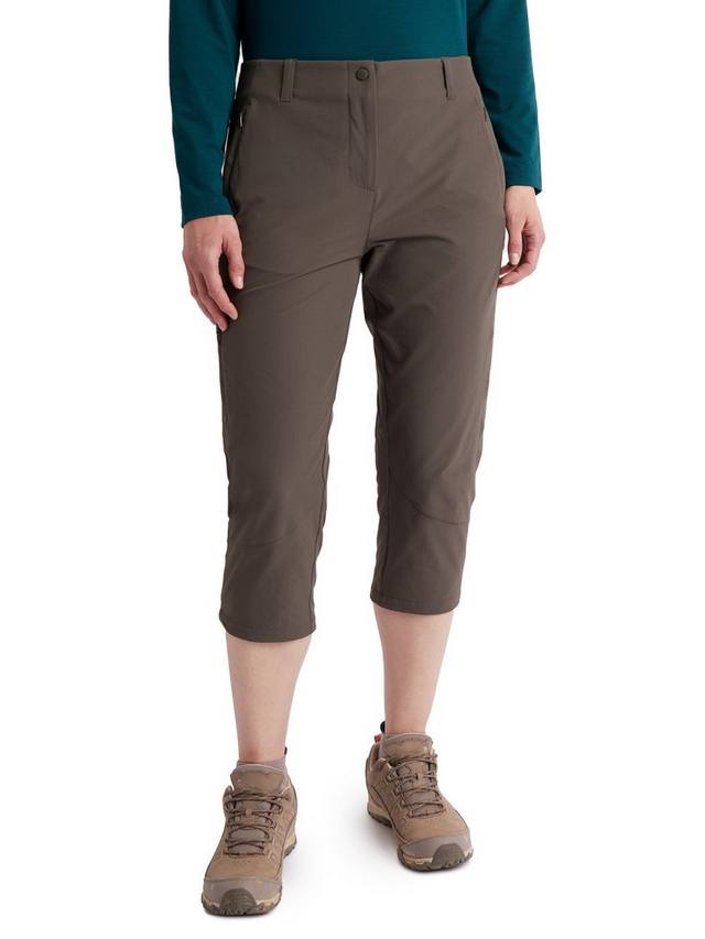 

Женские прогулочные брюки roamer capris длиной 3/4 Rohan, цвет Shadow Grey