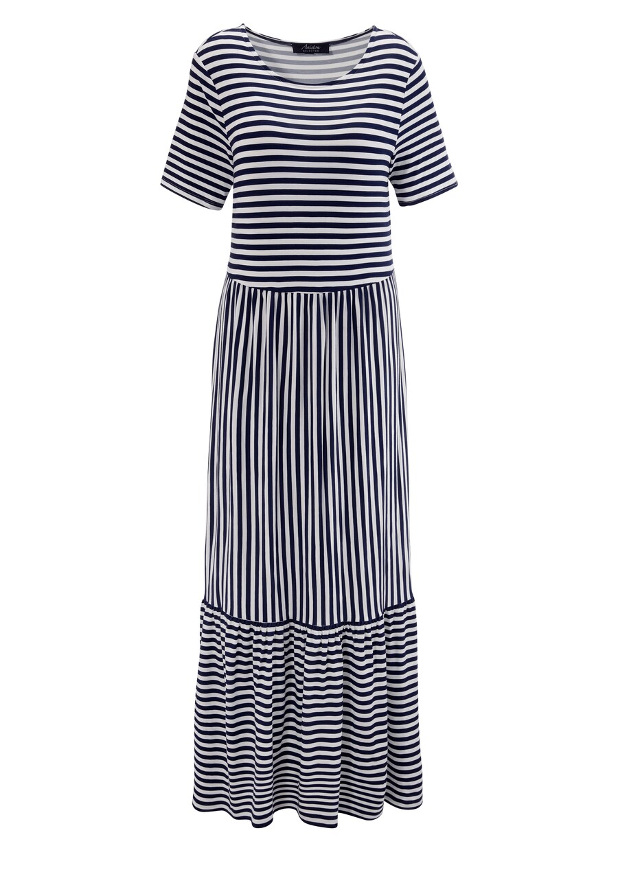

Летнее платье Aniston SELECTED, цвет marine blue/White