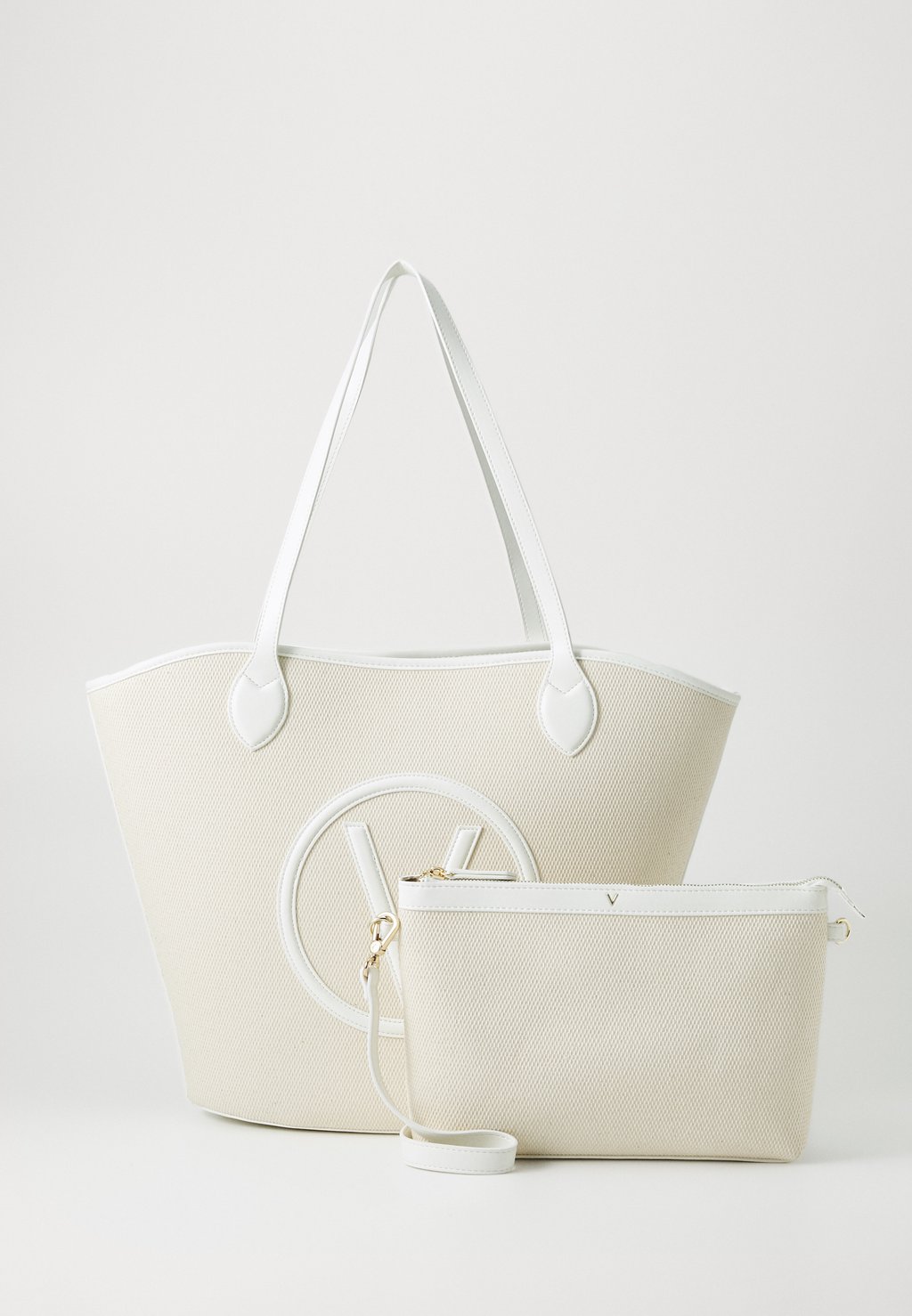 

Сумка-тоут COVENT SET Valentino Bags, кремовый