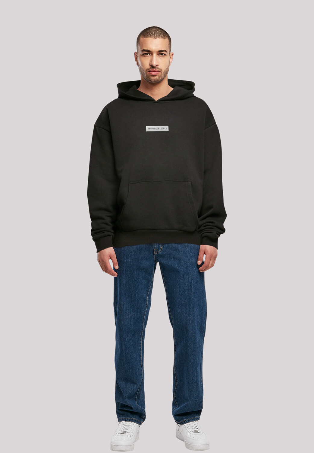 

Пуловер F4NT4STIC Ultra Heavy Hoodie SIlvester Party Happy People Only, черный