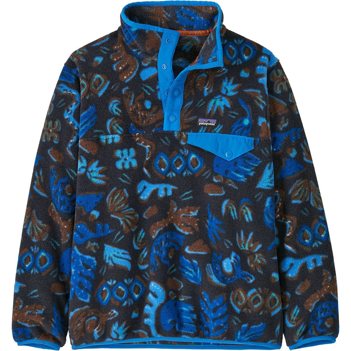 

Легкий флисовый свитер на молнии Synchilla - детский Patagonia, синий