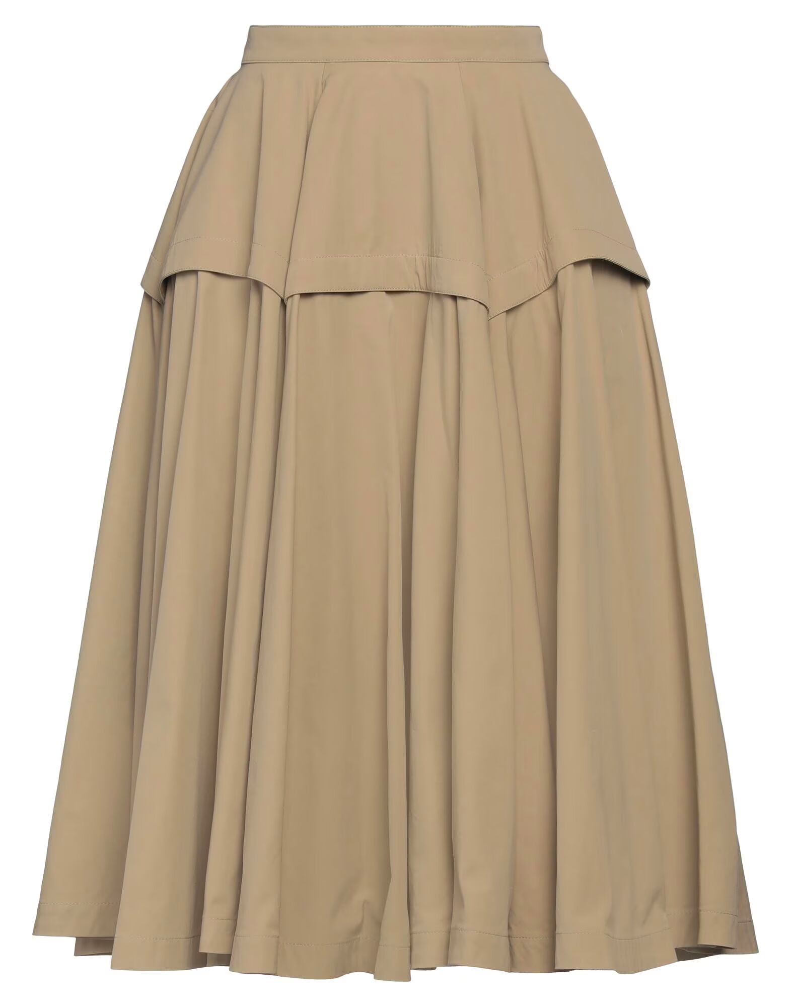 

Юбка миди Bottega Veneta, серо-коричневый