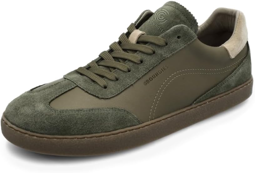 

Мужские кроссовки GROUNDIES Panama и Panama XT для ходьбы: легкие, гибкие, с нулевым перепадом высоты подошвы и широким носком, хаки