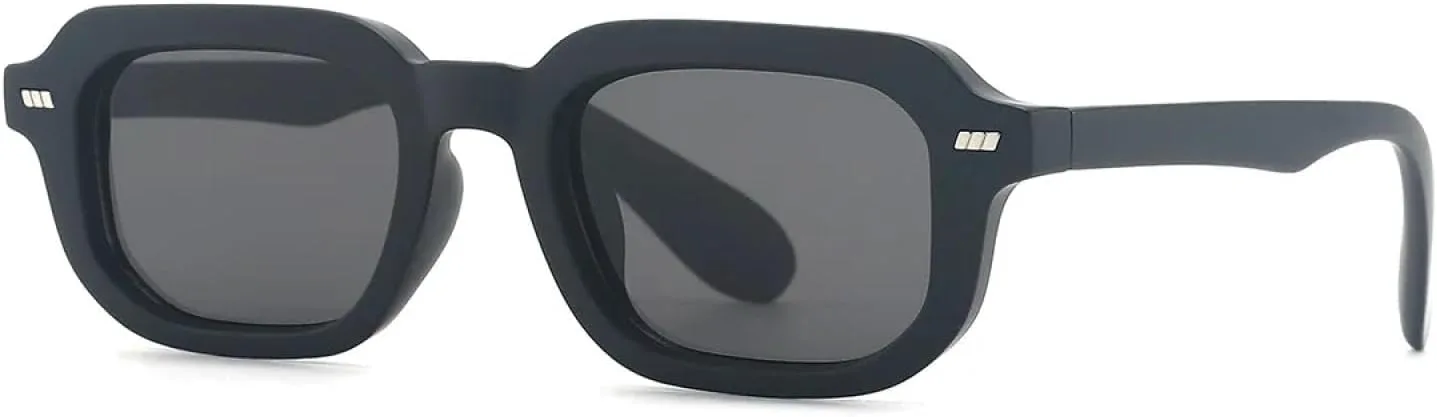 

Классические винтажные солнцезащитные очки для женщин и мужчин в стиле панк, популярные для активного отдыха и вождения, роскошные, красочные TVTBBVV, Black Black