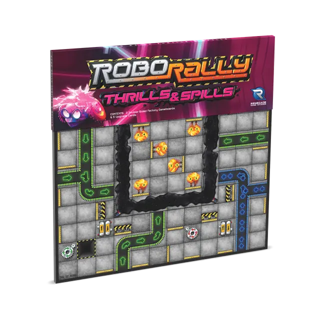 

Настольная игра Renegade Games Studios Robo Rally - Thrills & Spills Expansion