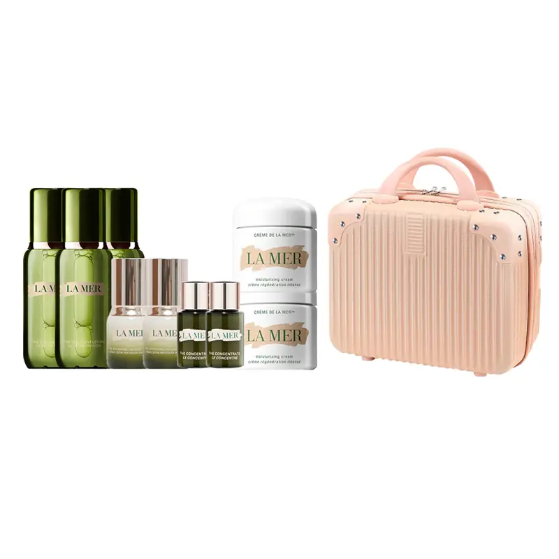 

Набор пробников средств по уходу за кожей HAILANZHIMI концентрированные сыворотки, пробный размер увлажняет и увлажняет чемодан LA MER