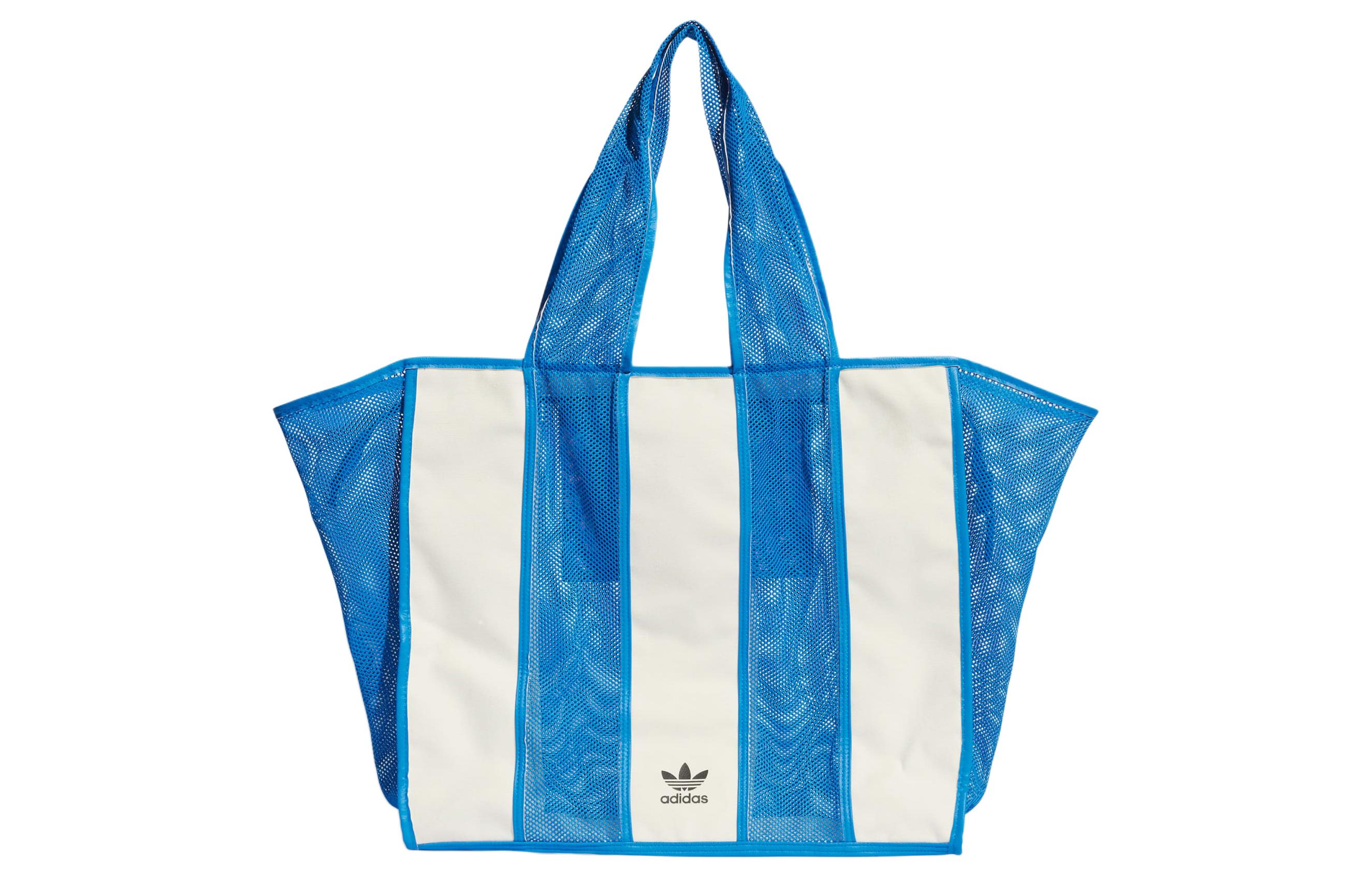 

Adidas Originals Полиэстеровая сумка-шоппер, Blue & Ecru