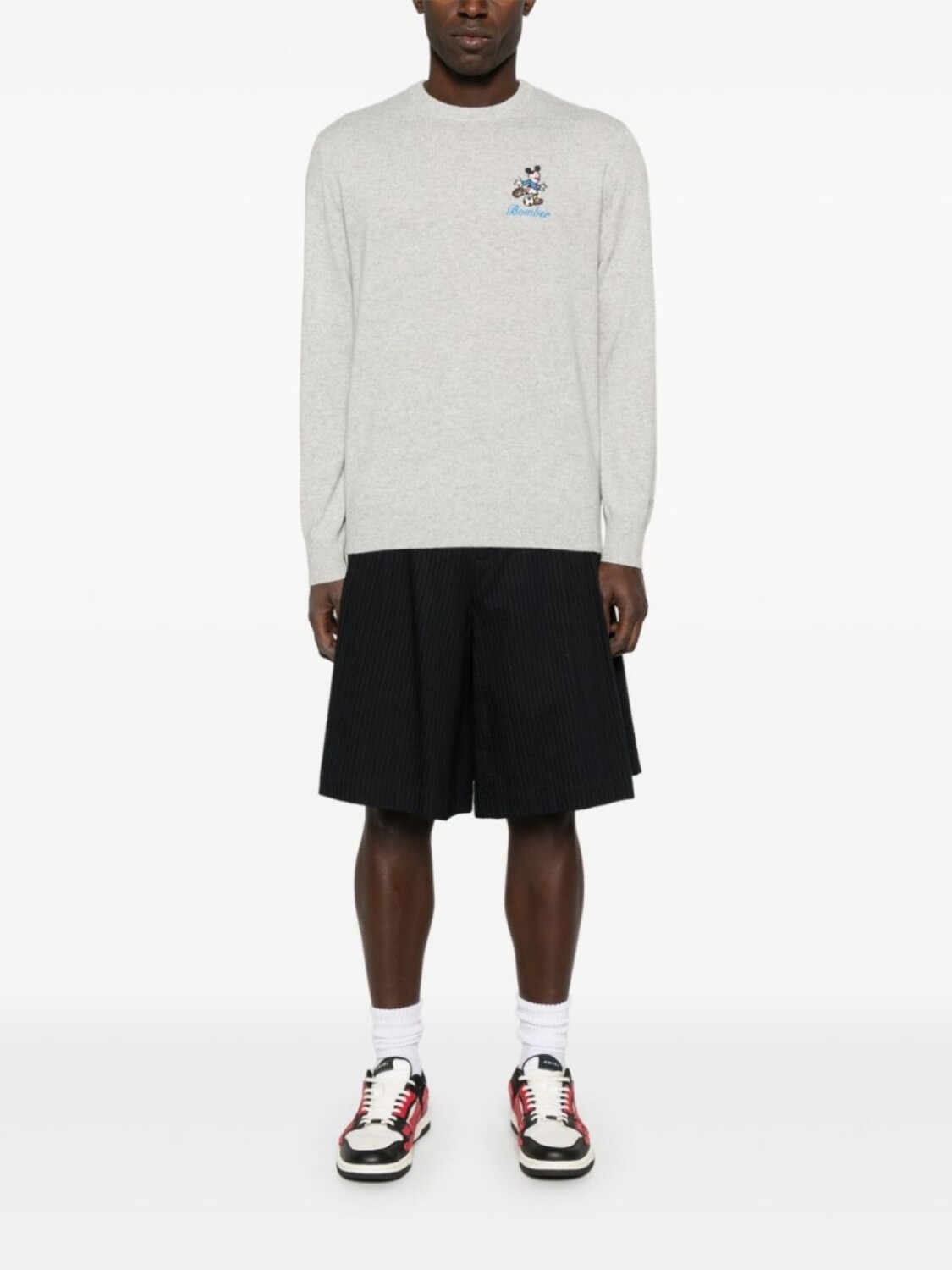 

X свитер Disney Heron MC2 Saint Barth, серый