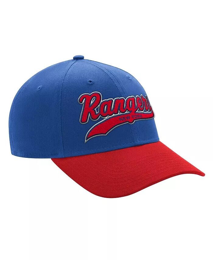 

Мужская сине-красная кепка New York Rangers Two-Tone Tailsweep Mascot с регулируемой высотой Starter