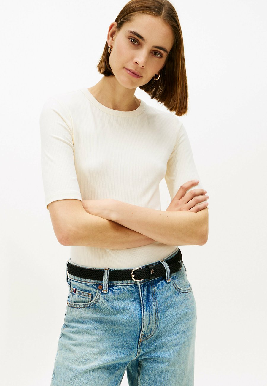 

Футболка Tommy Hilfiger SLIM, Cream/Beige