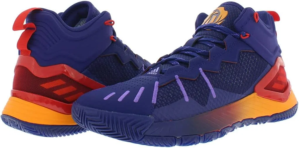 Мужские кроссовки Adidas Dropset, индиго/фиолетовый/ярко-красный — фото 3