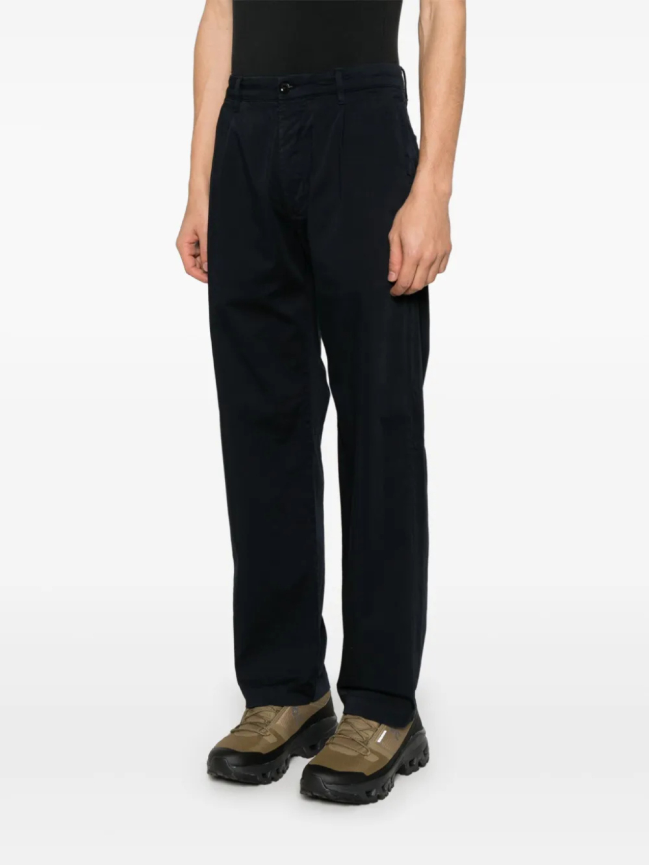 

Прямые брюки Sateen C.P. Company, синий