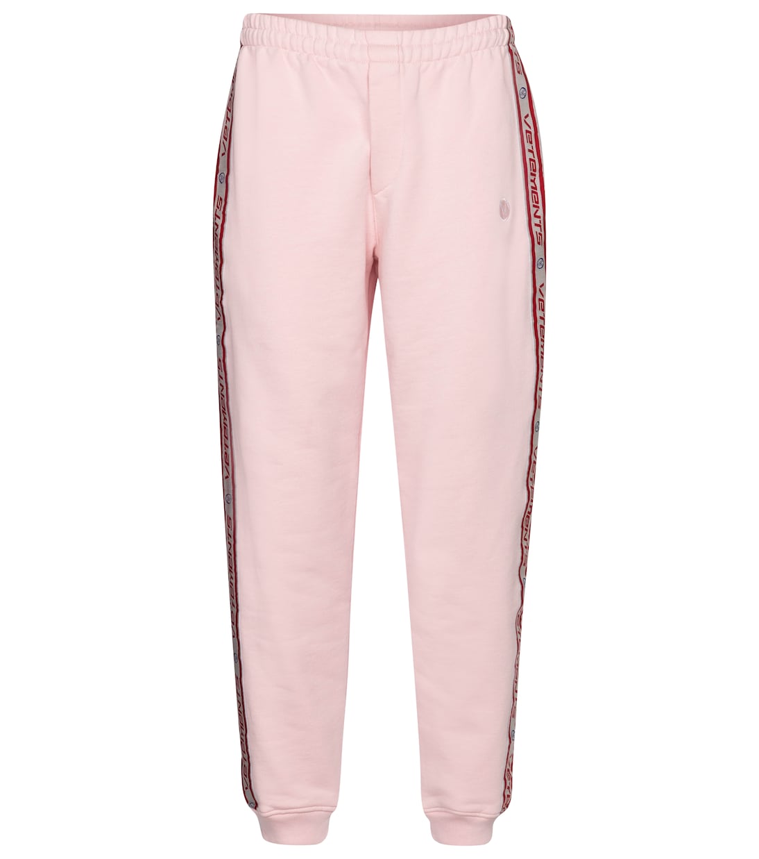 

Спортивные брюки из хлопкового джерси с логотипом Vetements, Baby Pink