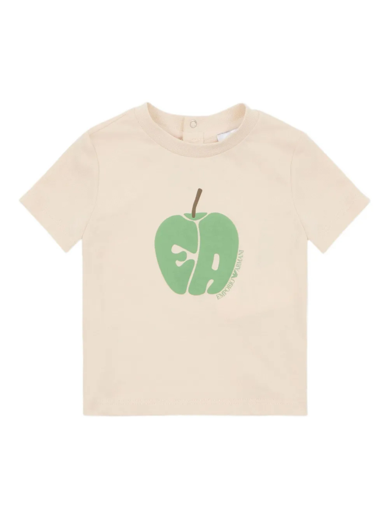 

Футболка Emporio Armani Kids с принтом яблок, нейтральный