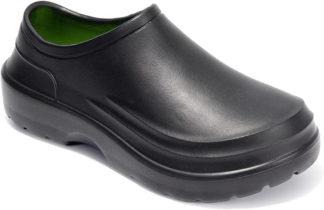 

Мужские сабо Harssidanzar, рабочая обувь для поваров, садовая обувь, удобные туфли без шнурков для сферы питания, сада или ухода за больными HM201US, черный