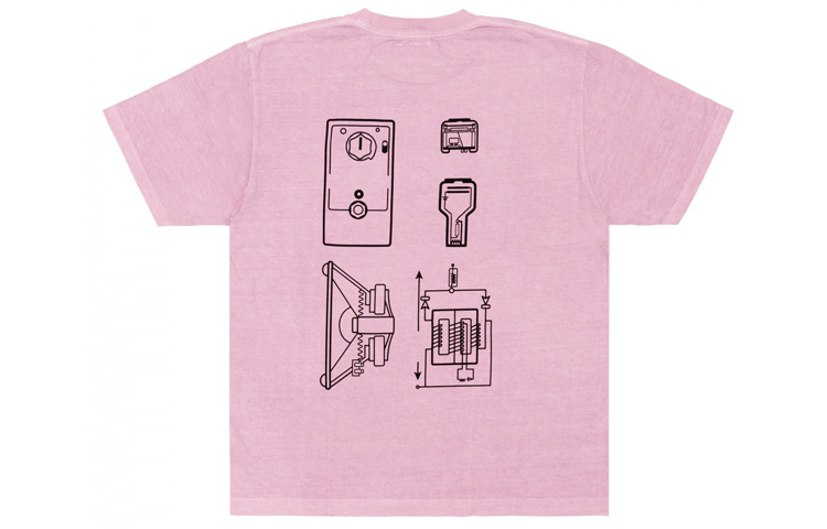 

Футболка унисекс розовая Cav Empt