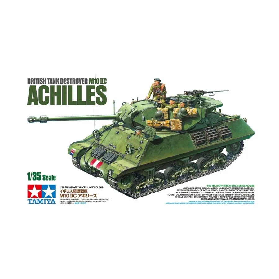 

Британский истребитель танков M10 IIC Achilles, Military Models - 1/35 Scale