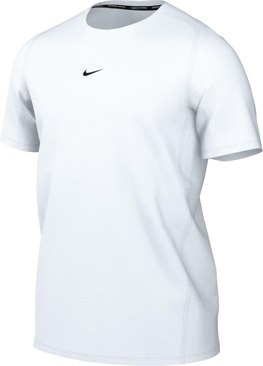 

Мужская футболка Nike Pro Dri-fit Slim с коротким рукавом, White/Black, Белый, Мужская футболка Nike Pro Dri-fit Slim с коротким рукавом, White/Black