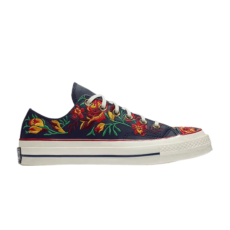 

Кроссовки Converse Wmns Chuck 70 Low Parkway Floral Embroidery, синий