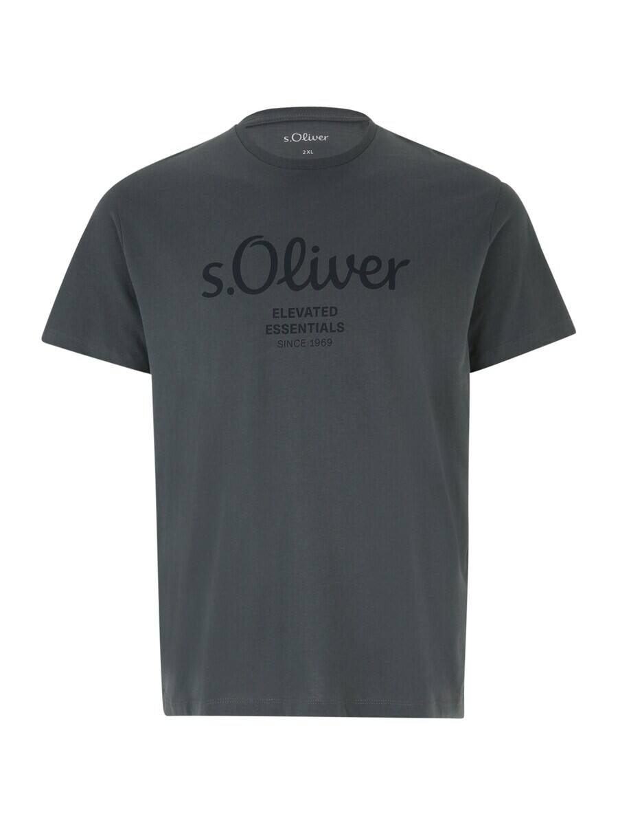 

Футболка s.Oliver Men Big Sizes, темно-серый
