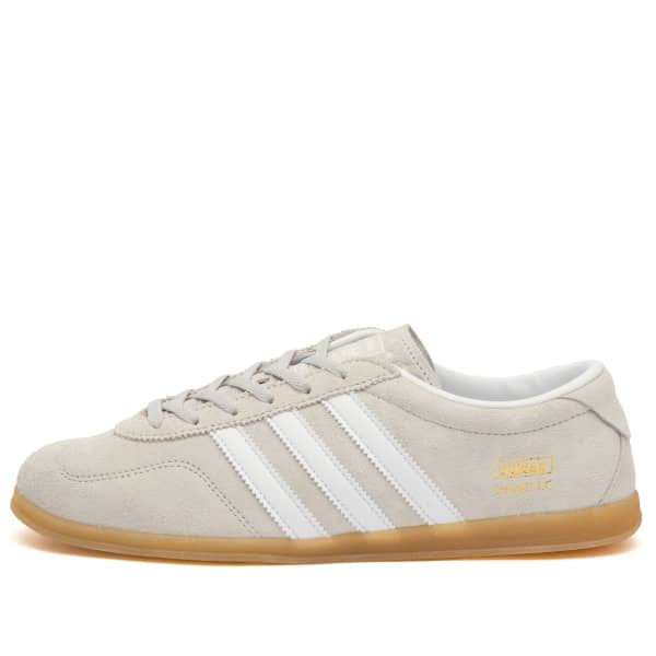 Газель лоу профиль кроссовки Adidas, grey two / cloud white / gum