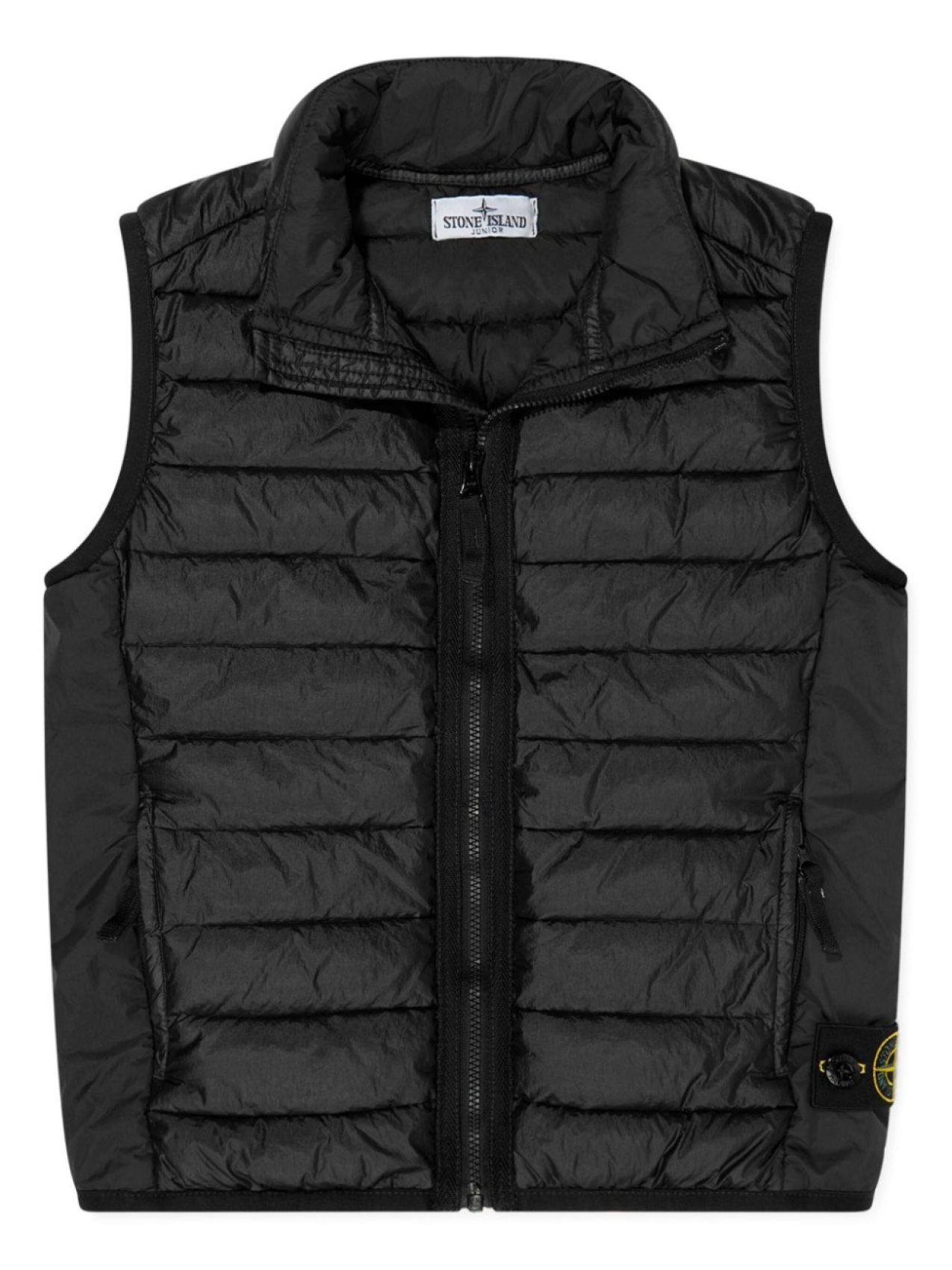 

Stone Island Junior жилет с логотипом Compass, черный