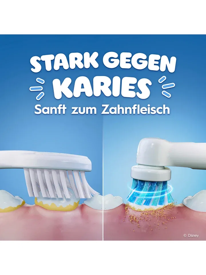Электрическая зубная щетка Oral-B Vitality Pro 103 Frozen голубой — фото 3