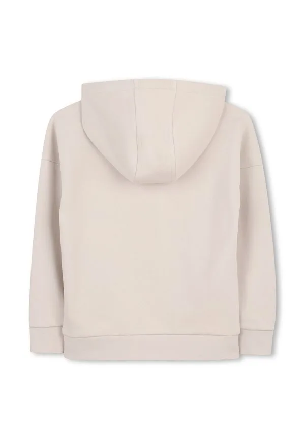 Детская и подростковая толстовка с капюшоном, Boss Kidswear, Ivory — фото 4