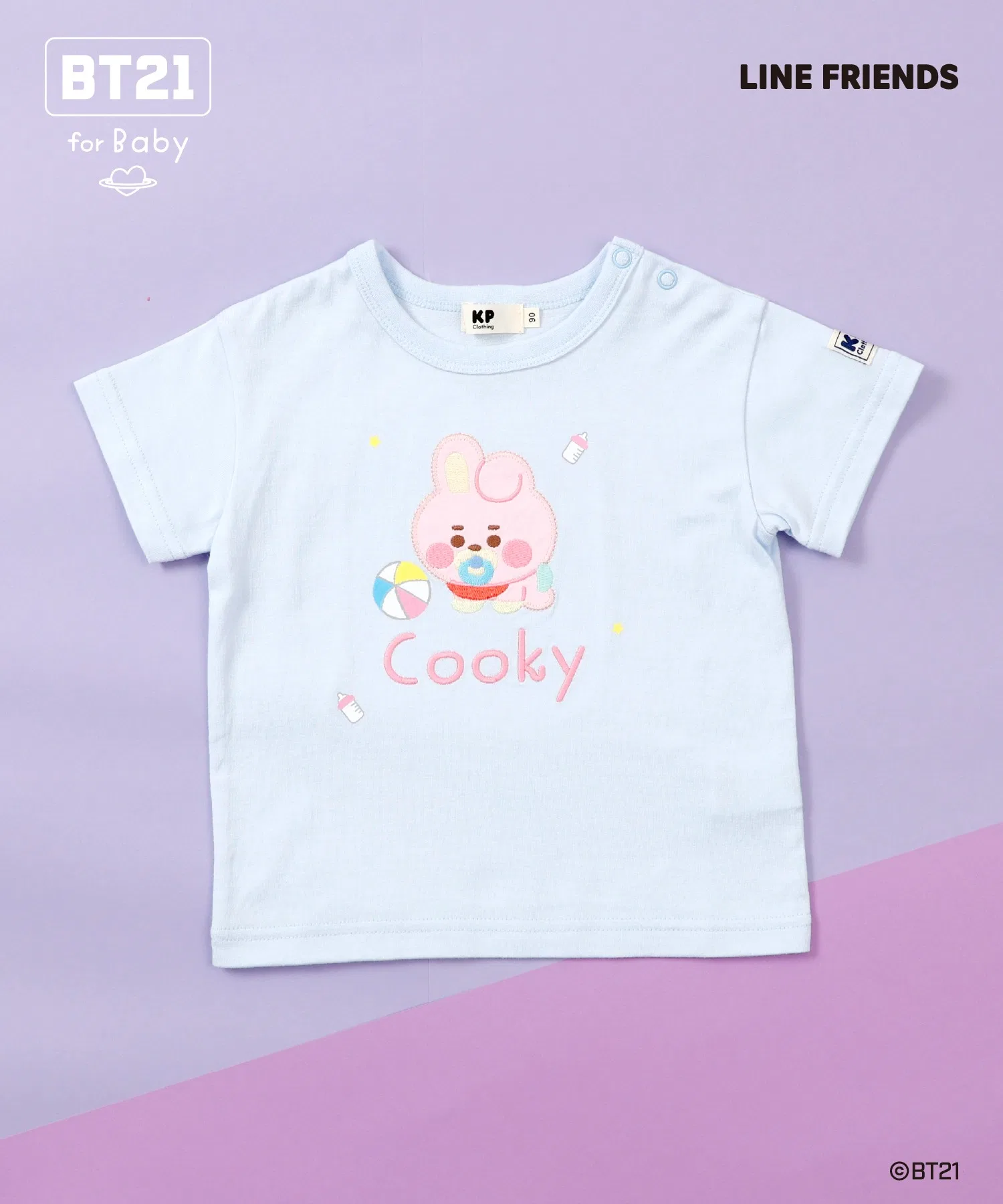 Детская футболка KP с аппликацией BT21