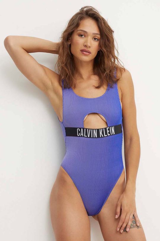 

Цельный купальник Calvin Klein, синий