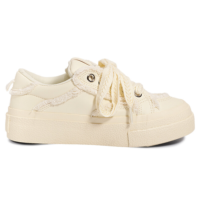 

Кроссовки Miss Zhang Skateboarding Shoes Women's Low-top Beige, бежевый