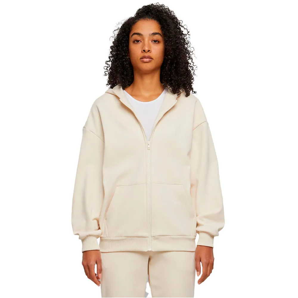 

Толстовка Urban Classics Cozy Oversized full zip, бежевый