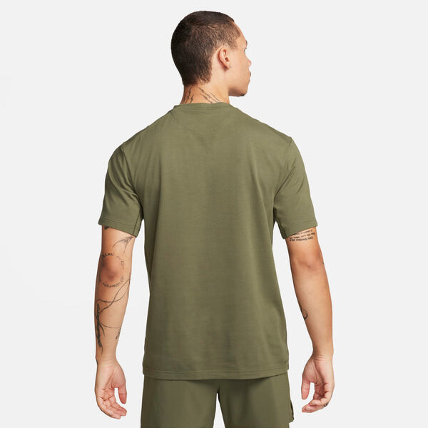 Футболка dri fit для начальной тренировки Nike, зеленый — фото 2