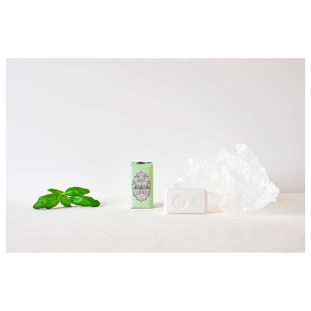 Мыло для тела spring lettuce wax sealed soap Claus Porto, вес 150 гр. — фото 4