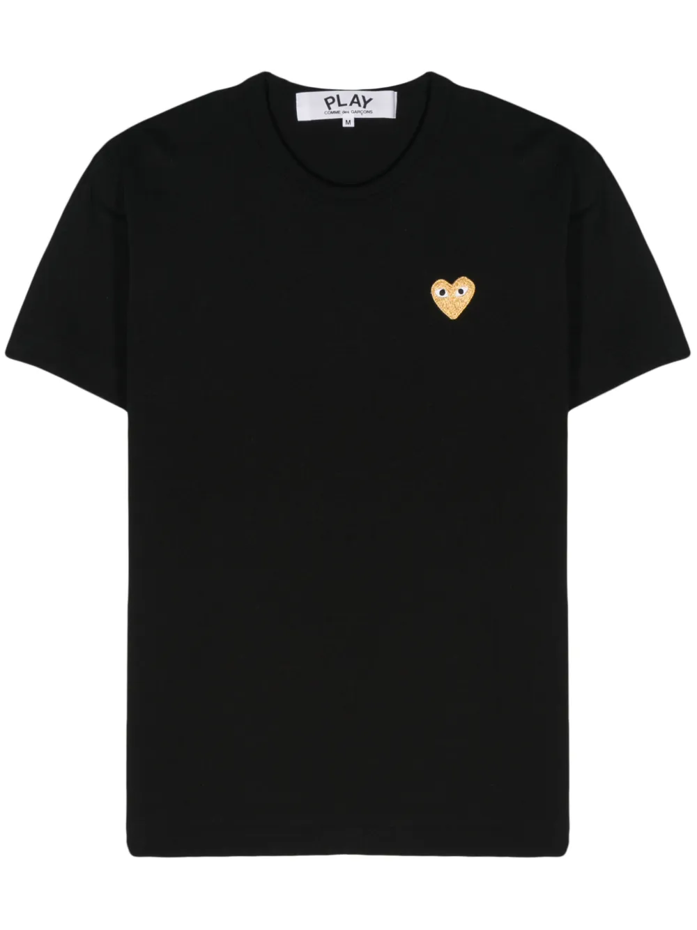 

Футболка с нашивкой Comme Des Garçons Play, черный